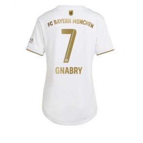 Bayern Munich Serge Gnabry #7 kläder Kvinnor 2022-23 Bortatröja Kortärmad